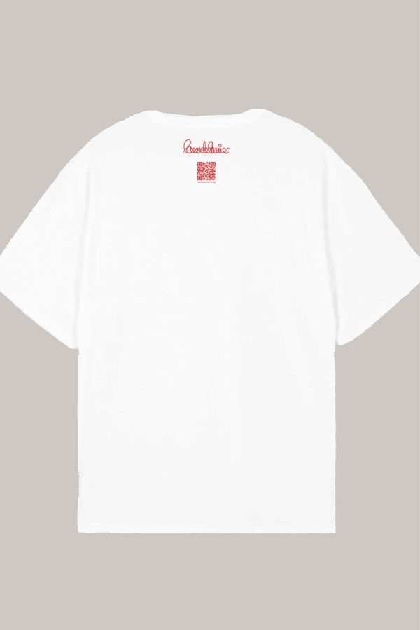 CAMISETA OVERSIZE PACO BLANCA