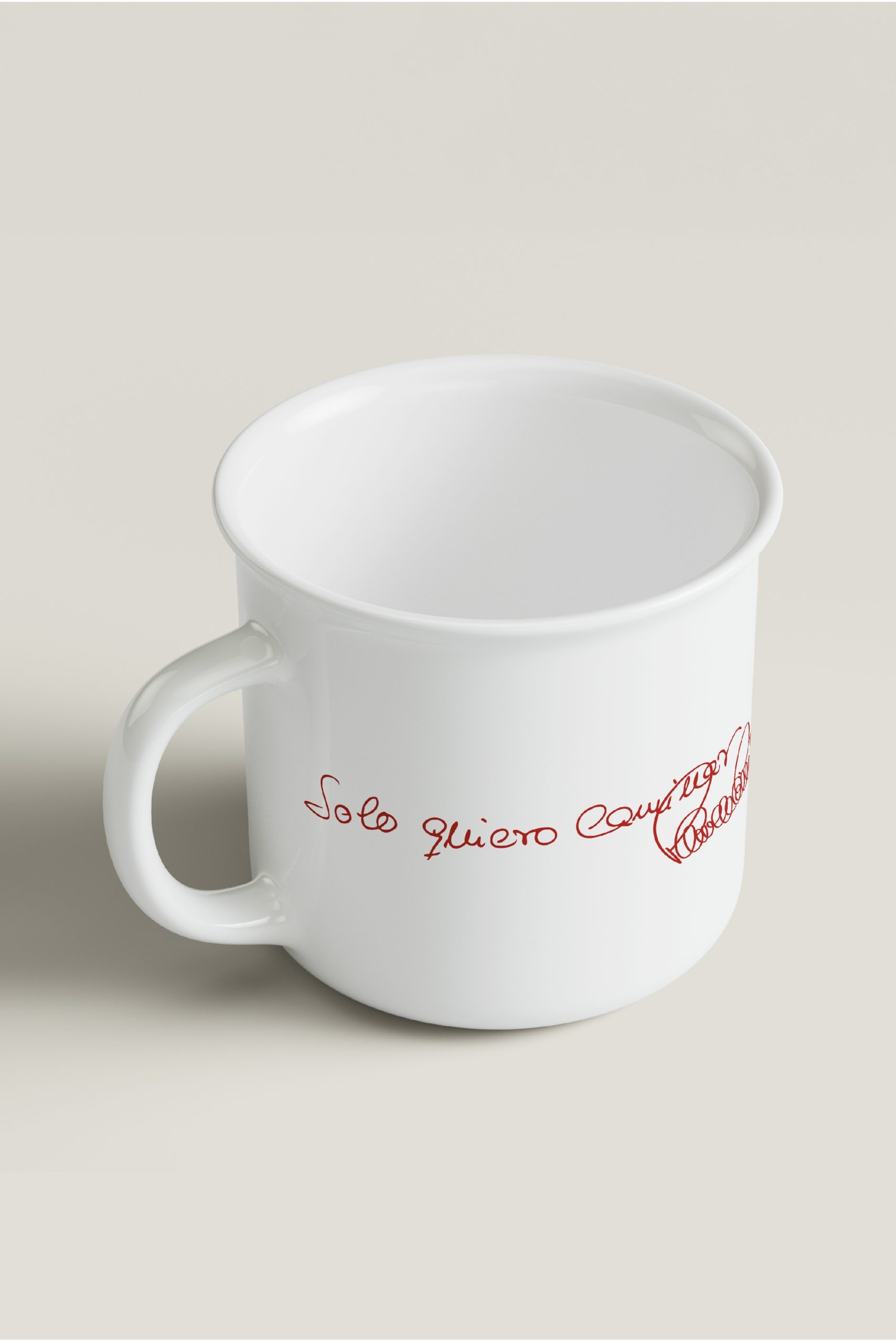 TAZA CAMINAR BLANCA: imagen 1