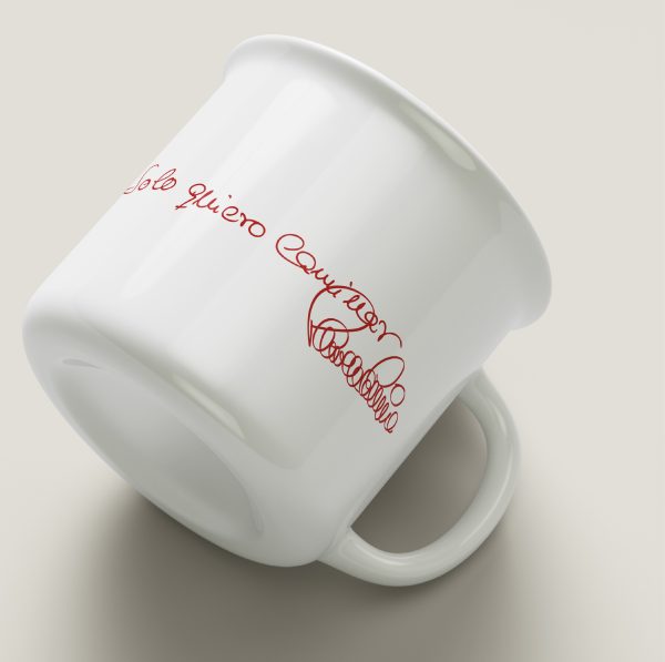 TAZA CAMINAR BLANCA